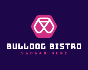 Abstract Hexagon Brand logo design