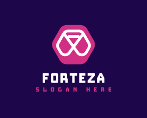 Abstract Hexagon Brand logo design