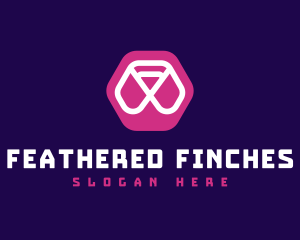 Abstract Hexagon Brand logo design