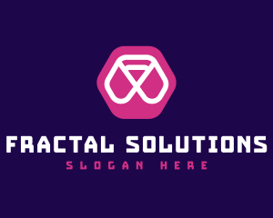 Abstract Hexagon Brand logo design