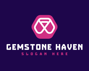 Abstract Hexagon Brand logo design