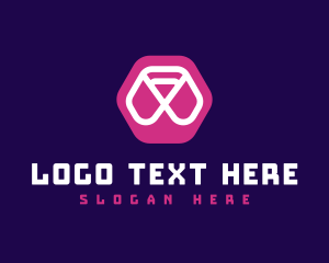 Fashion - Abstract Hexagon Brand logo design