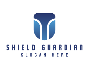 Defender - Modern Shield Gaming logo design