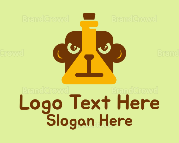 Lab Flask Monkey Logo