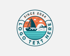 Ocean - Vacation Getaway Tourist logo design