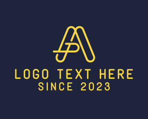 Letter A - Minimalist Letter A Company logo design