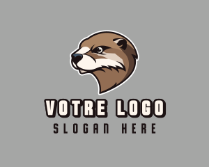 Gaming - Otter Gaming Animal logo design