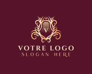 Aristocrat - Luxury Crest Boutique logo design