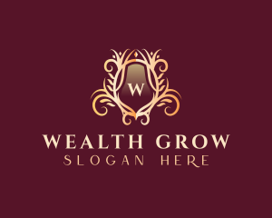 Luxury Crest Boutique logo design