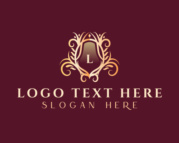 Wealth - Luxury Crest Boutique logo design