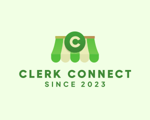 Clerk - Marketplace Retailer Grocery logo design