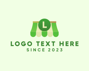 Booth - Marketplace Retailer Grocery logo design
