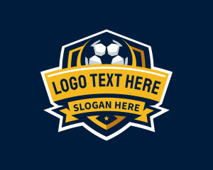 Soccer Ball Sports Tournament Logo