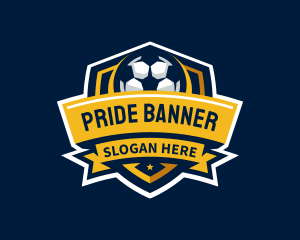 Soccer Ball Sports Tournament logo design