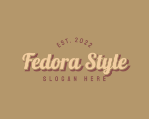 Retro Style Boutique logo design