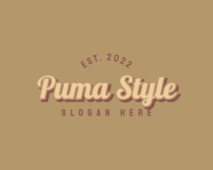 Retro Style Boutique logo design