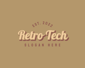 Retro Style Boutique logo design