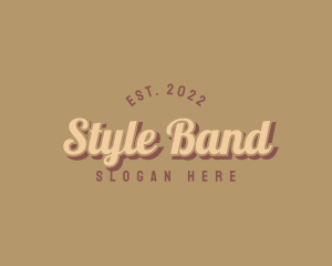 Retro Style Boutique logo design