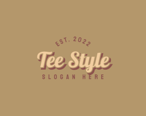 Retro Style Boutique logo design