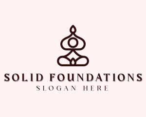 Holistic Yoga Meditation Logo