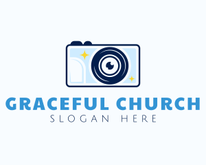 Digicam - Photo Camera Lens logo design