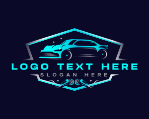 Garage - Car Detailing Polish logo design