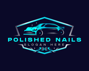 Car Detailing Polish logo design