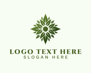 Healthy - Natural Leaves Wellness logo design