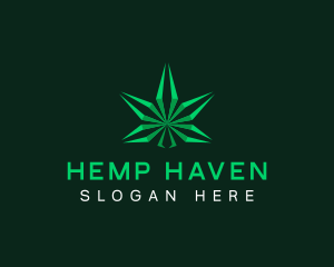 Cannabis Marijuana Weed logo design