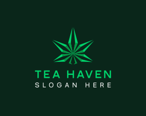 Cannabis Marijuana Weed logo design