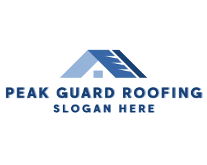 Residential House Roofing logo design