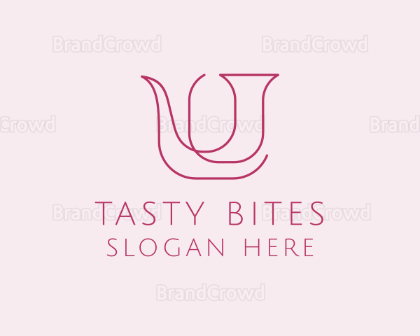 Elegant Letter U Logo