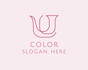 Letter U - Elegant Letter U logo design