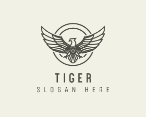 Eagle Sigil Crest Logo
