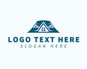 Shelter - House Roof Attic logo design
