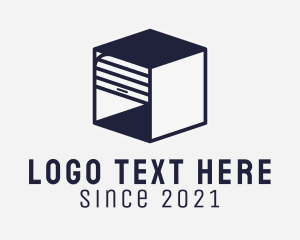 Facility - Blue Cube Storage logo design