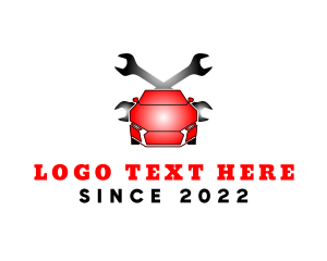 Workshop - Sports Car Mechanic logo design