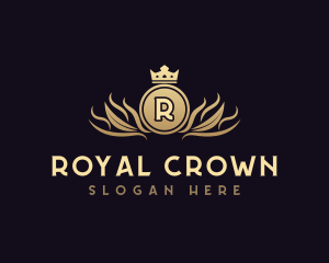 Upscale Crown Royalty logo design