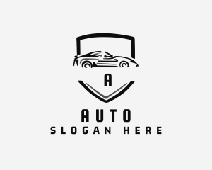 Auto Shield Supercar  logo design