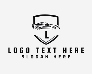 Sports Car - Auto Shield Supercar logo design