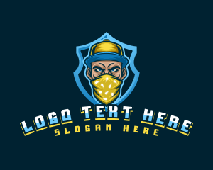 Goons - Male Thug Gaming logo design