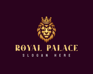 Royal Crown Lion logo design