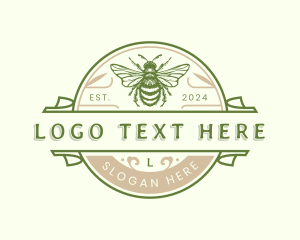 Wings - Organic Bee Honey logo design