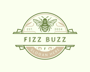 Organic Bee Honey logo design