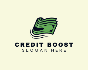 Credit - Money Cash Banking logo design