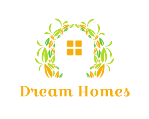 Gardener - Leaf Garden Home logo design