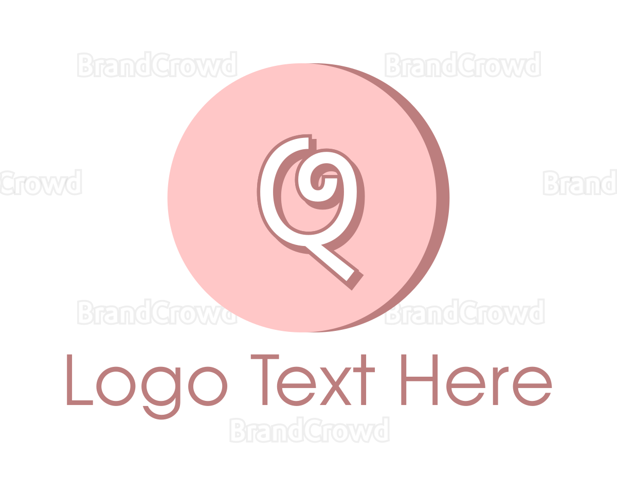 cute fashion q logo brandcrowd logo maker cute fashion q logo brandcrowd logo maker