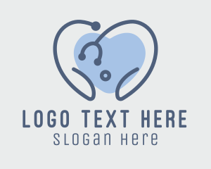 Pregnancy Stethoscope Health Logo