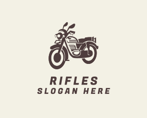 Motorbike Retro Rider Logo