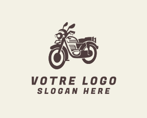 Rider - Motorbike Retro Rider logo design